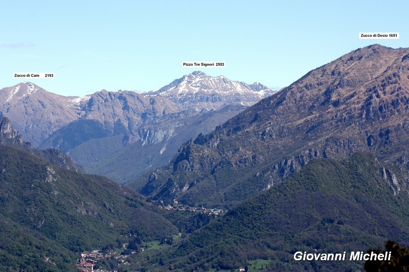 Le montagne viste dal Monte Barro LC